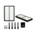 Tune Up Kit with 4 NGK Spark Plugs & Boots for Mazda 3 (2004–2009)
