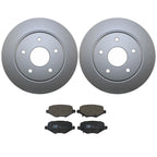 Rear Brake Kit 305mm Disc Rotors & TRW Pro Ceramic Pads for Chrysler Dodge Ram