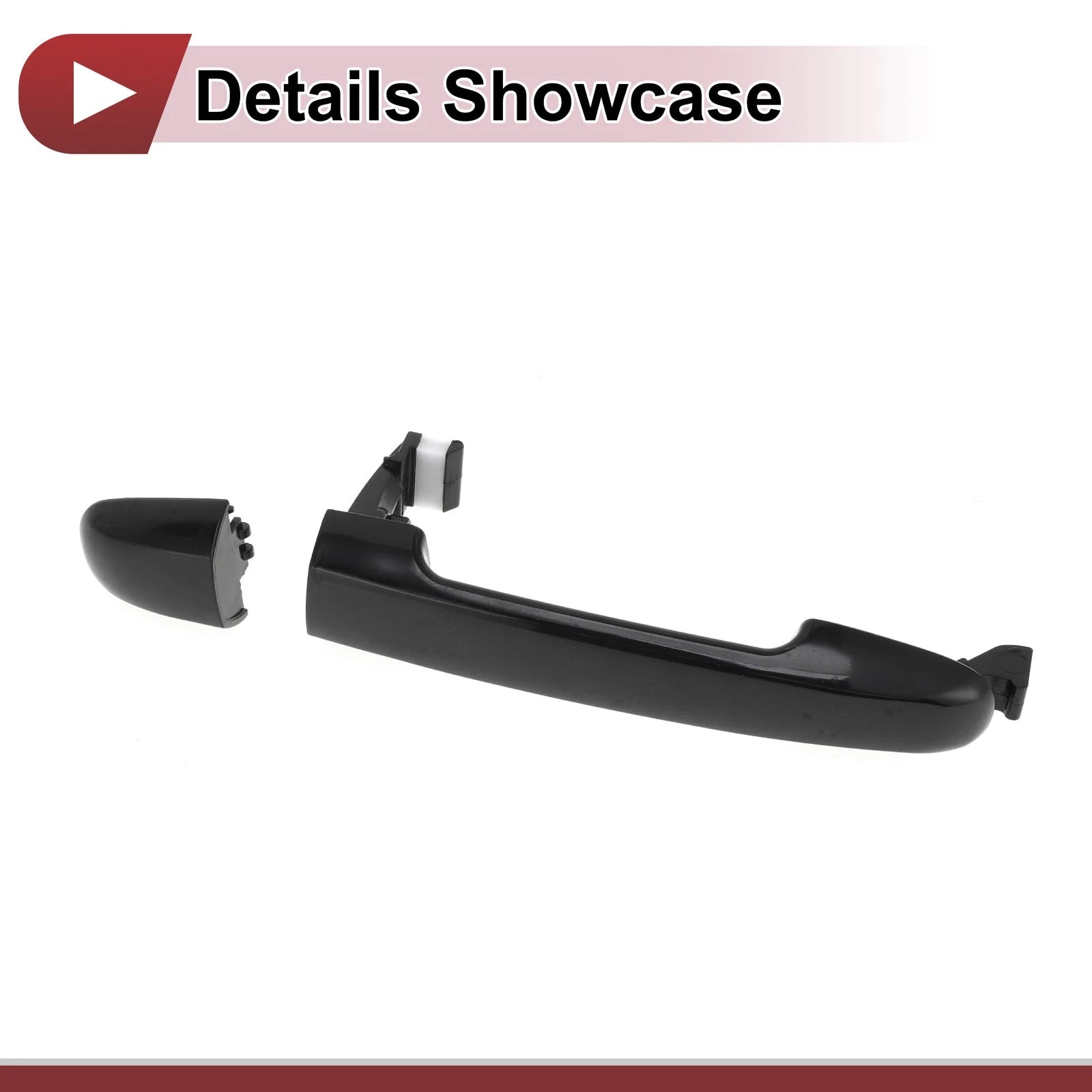Car Door Handle Grip for Hyundai Sonata (2005–2010) Front Right No. 826523K020 Black