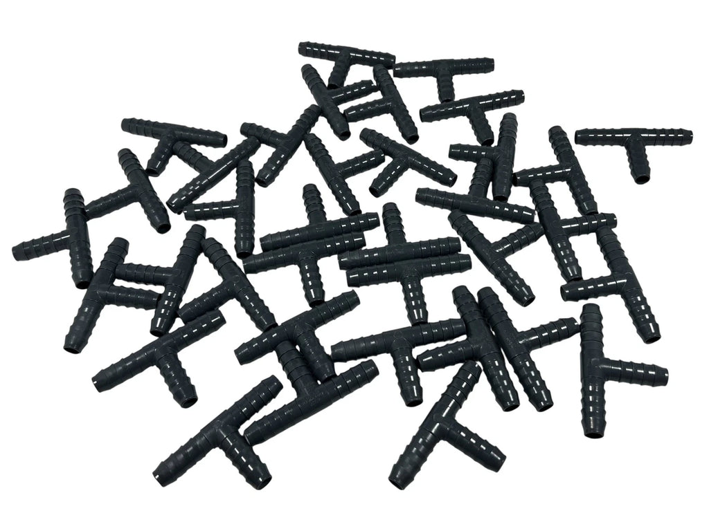 Set of 36 Spears 1401-005 1/2in PVC Tee Fitting Gray for Automotive