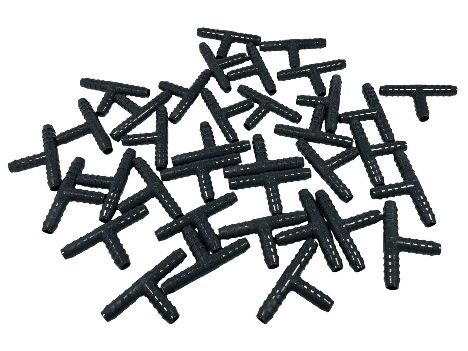 Set of 36 Spears 1401-005 1/2in PVC Tee Fitting Gray for Automotive