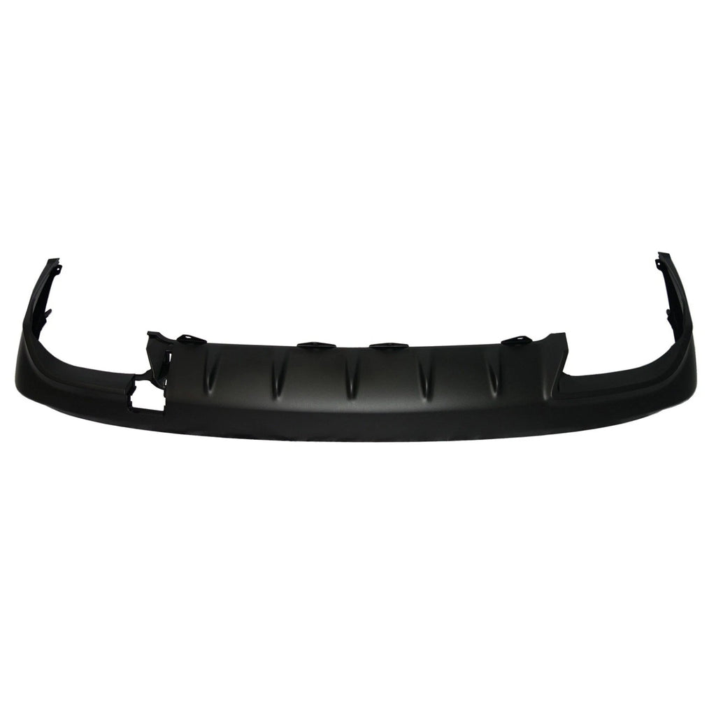 Replacement Black Textured Polypropylene Rear Lower Valance Panel