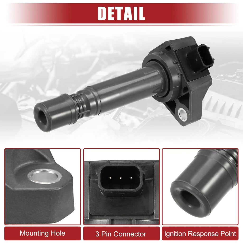 Set of 4 Ignition Coil Pack for Honda Civic (2006–2011)