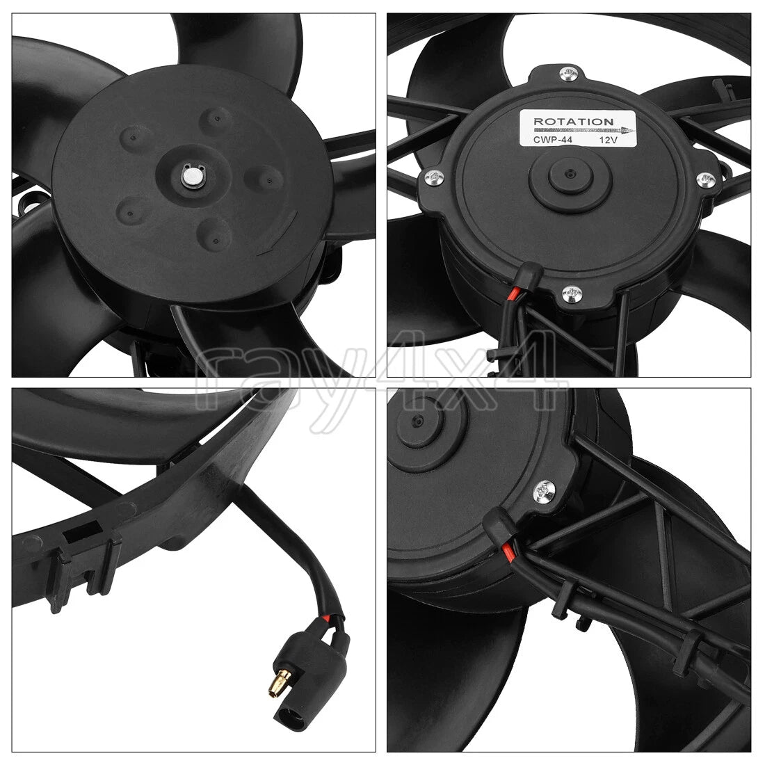 Radiator Cooling Fan Motor Kit for Polaris Sportsman 600 700 (2002–2004) 2410288