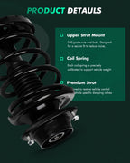 2X Complete Struts & Coil Spring Assembly for Subaru Outback (2010–2012)