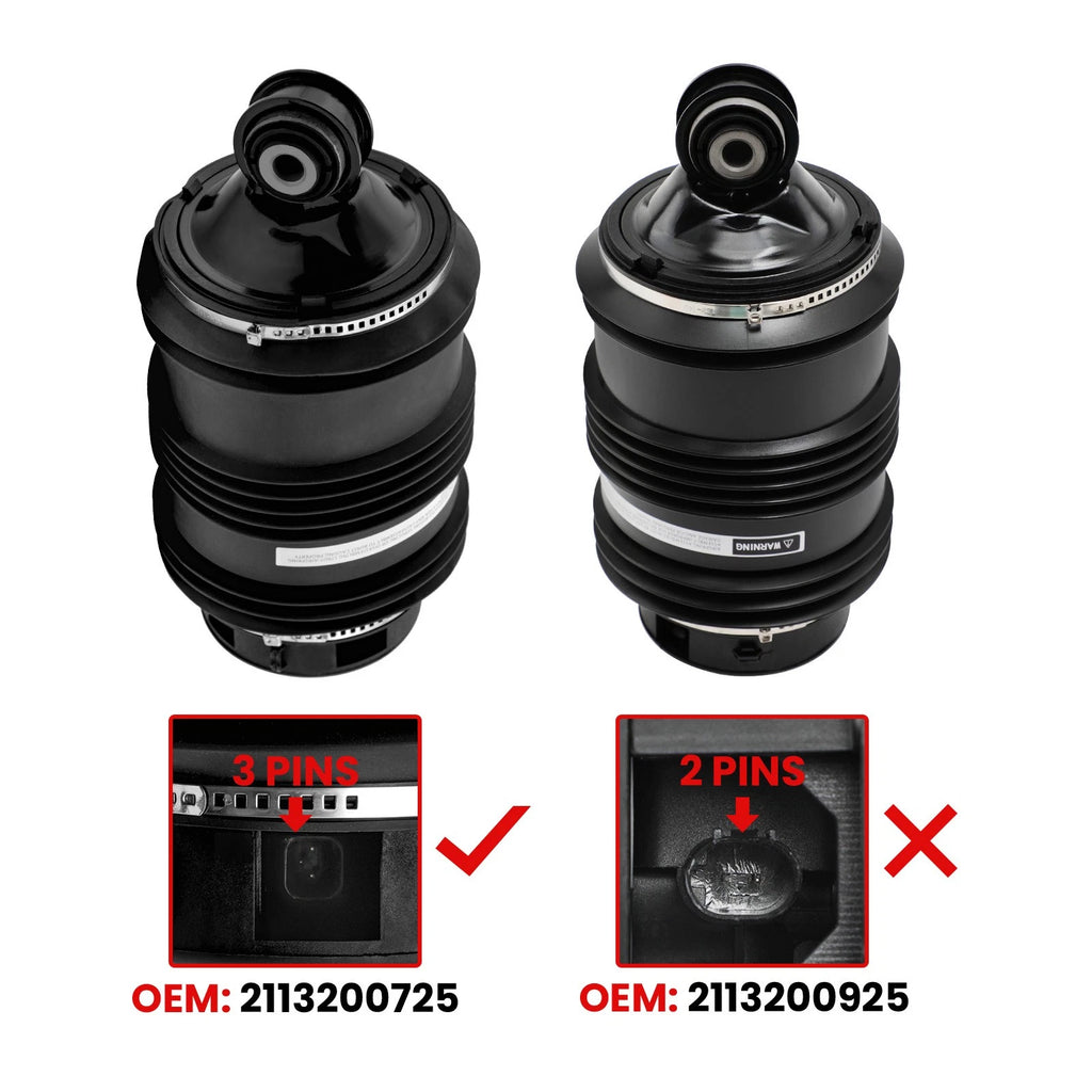 Airmatic Suspension Spring Bag for Mercedes W211 E320 E500 E350 E550 (2003–2009)