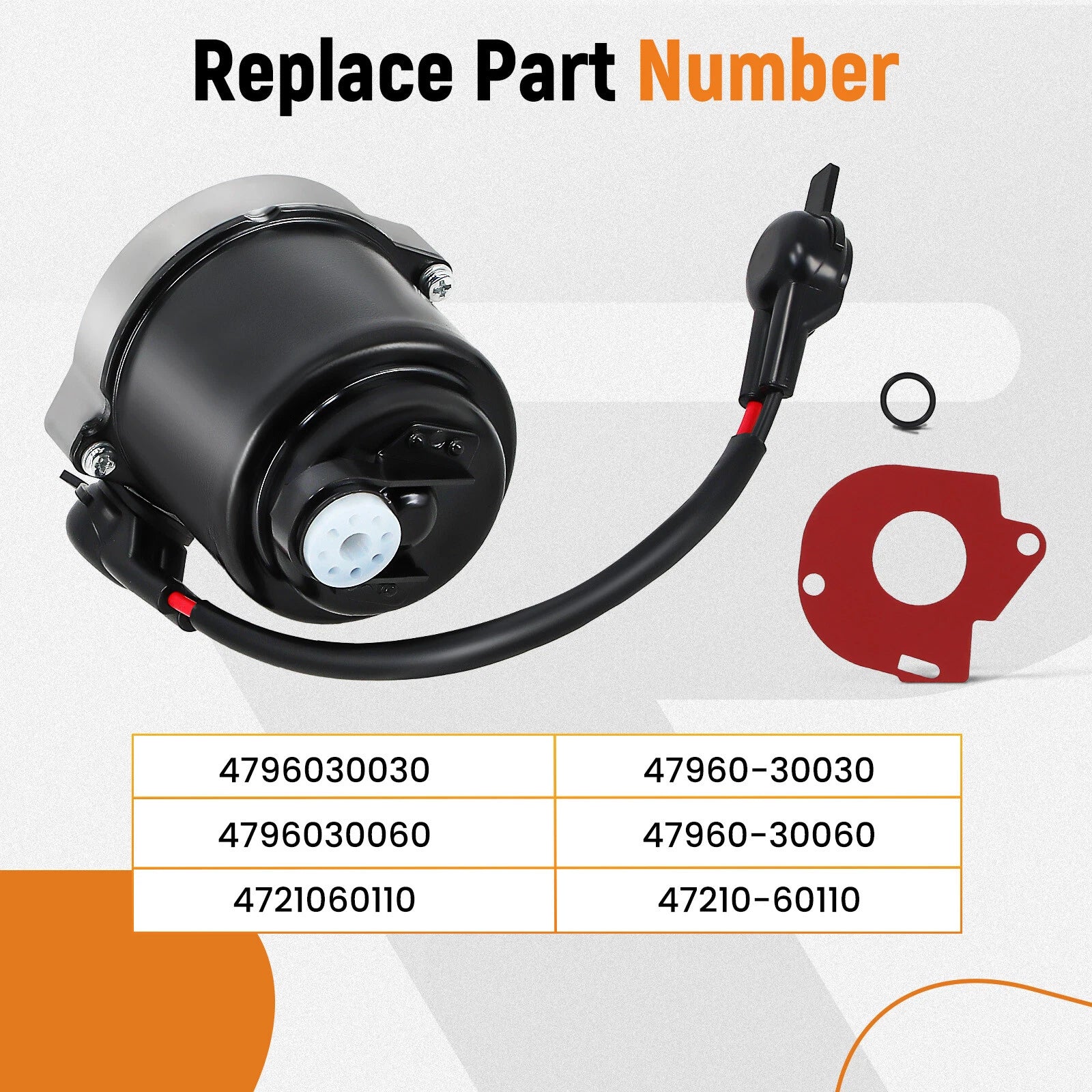 ABS Pump Brake Booster Motor for Lexus GS 300 400 430 GX 470 SC 430 (1998–2005)