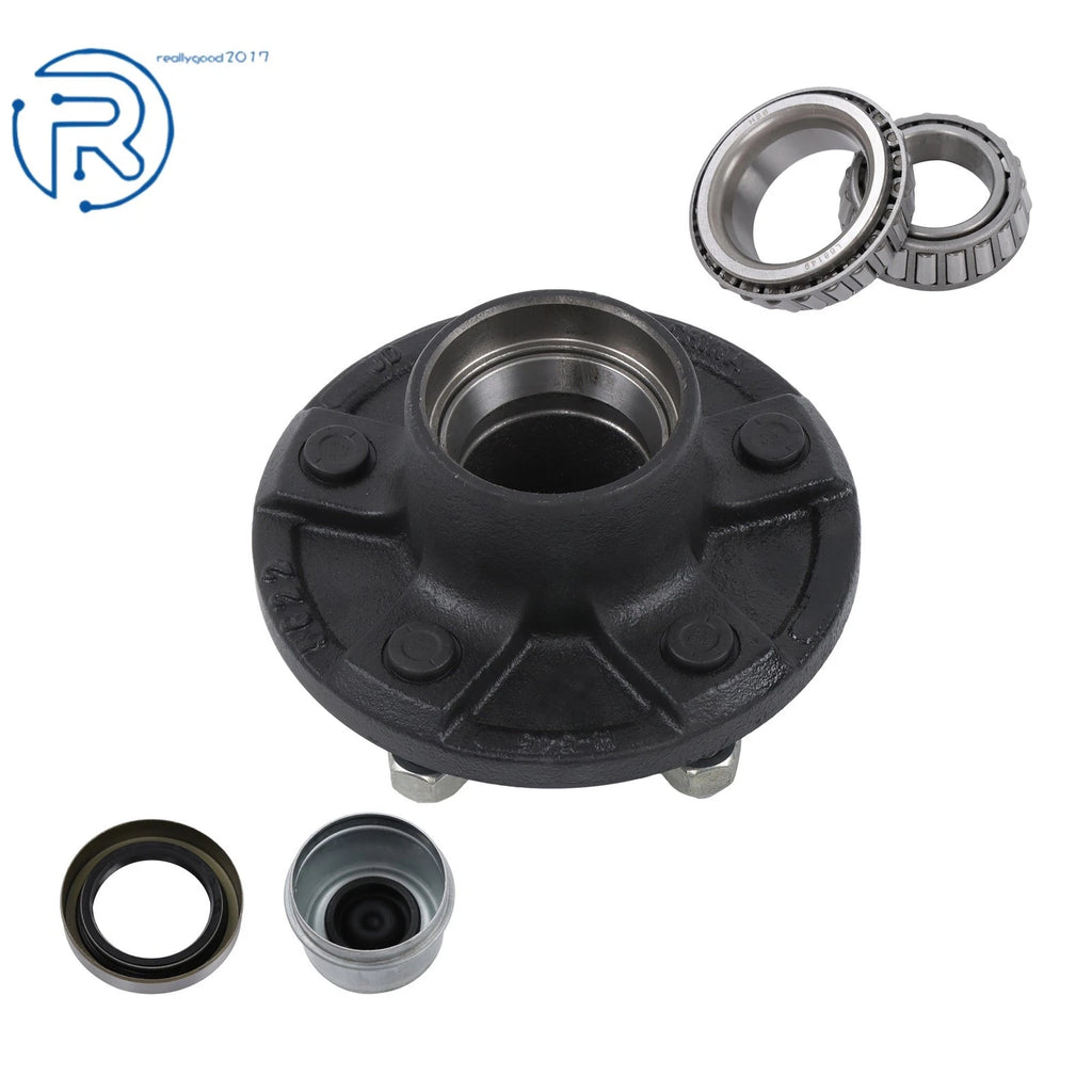 5 Lug Trailer Idler Hub Kit 5 on 4.75 for 3500 lbs Axle (#84 Spindle)