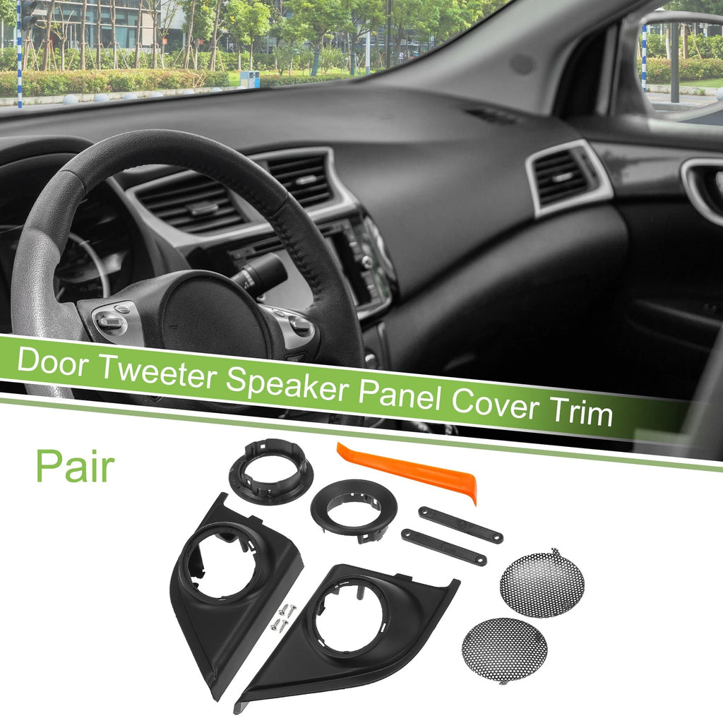 Pair A Pillar Door Tweeter Speaker Cover Trim for Honda CR-V (2017–2019)