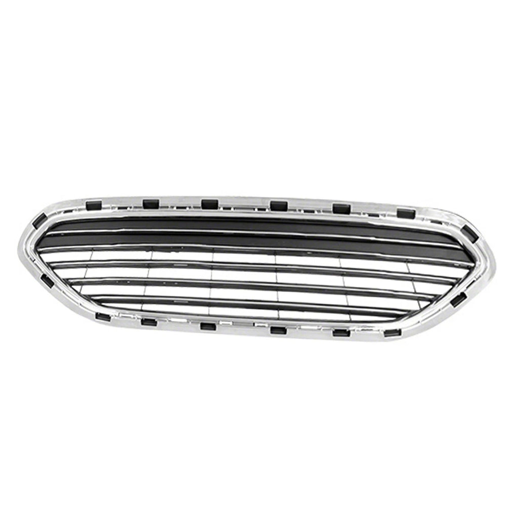 Replacement Plastic Front Grille with Chrome Outer Molding for Toyota (2005–2015)