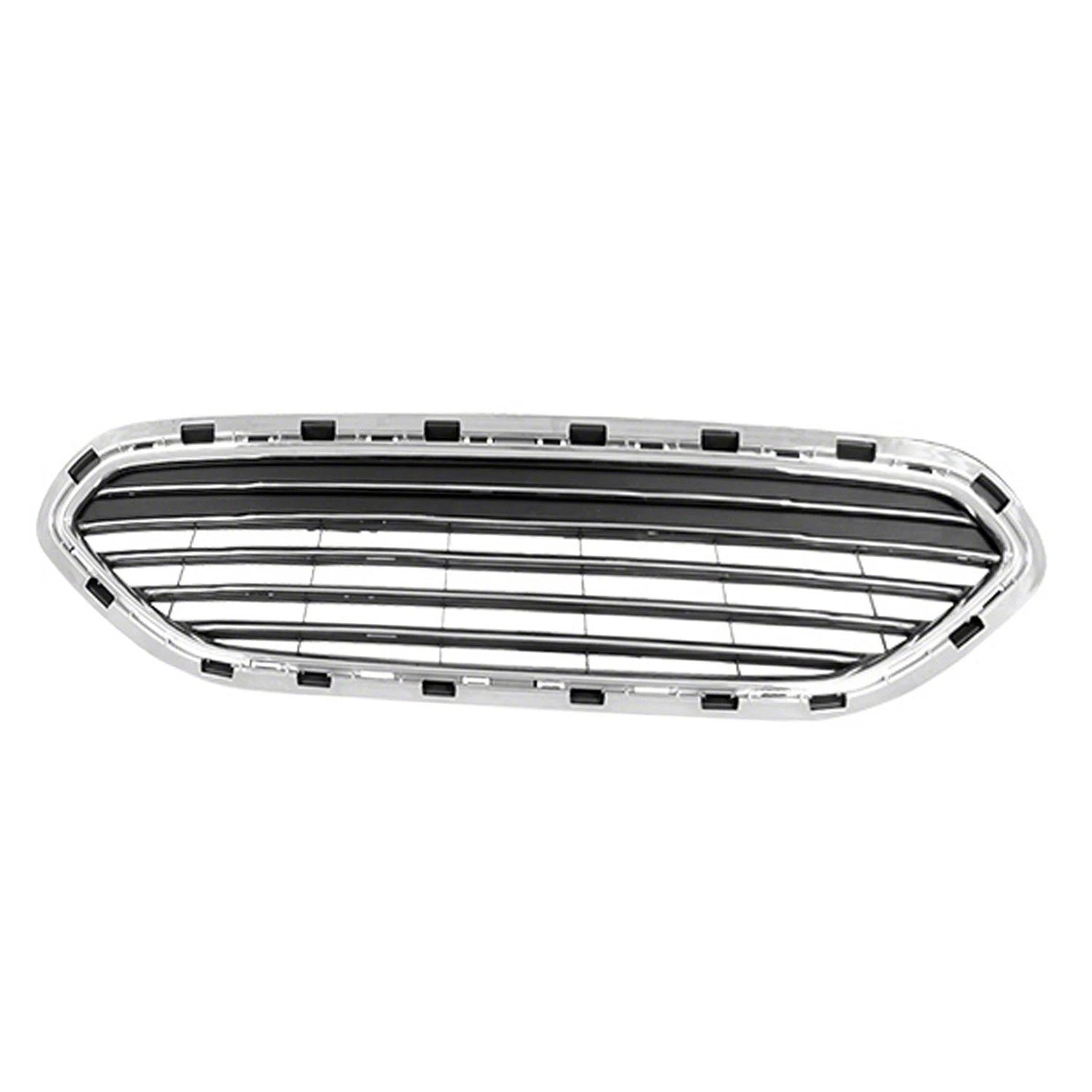 Replacement Plastic Front Grille with Chrome Outer Molding for Toyota (2005–2015)