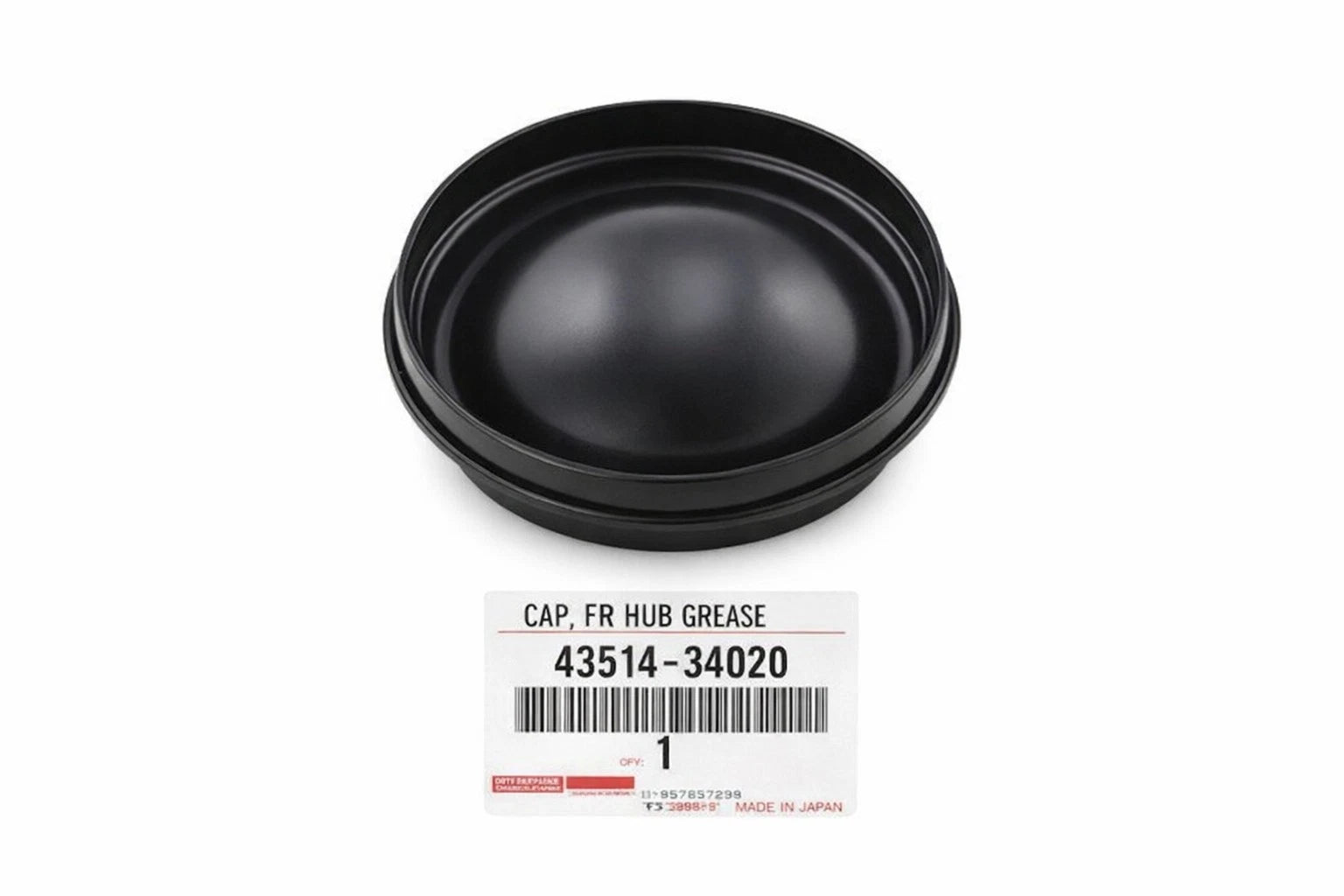 Genuine OEM Wheel Bearing Dust Cap for Toyota Sequoia, Land Cruiser (2001–2023) 4351434020