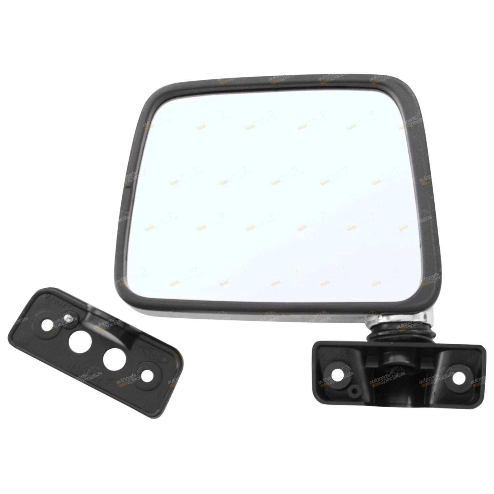LH Chrome Skin Mount Door Mirror for Nissan Patrol GQ LHS
