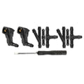 2 x Windshield Washer Nozzles Kit with Connectors for Honda