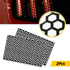2X Tail Light Cover for Car (Honeycomb)