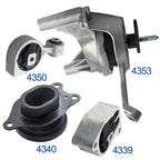 Set of 4 Engine Motor & Trans Mounts for Nissan Altima (2007–2016) A4353 A4339