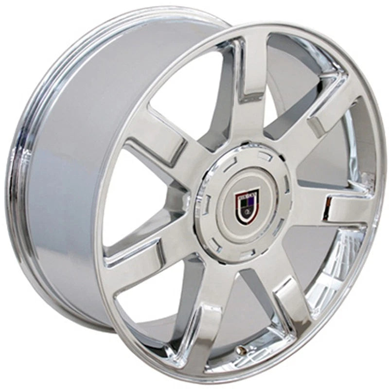 22 in Chrome Wheel Replacement for 2003–2014 Chevy Express 1500