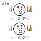 Set of 2 Carburetor Repair Kits for Tecumseh HM70 HM80 HM90 (632347 632622)