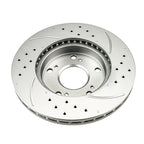 Front Drilled Slotted Brake Rotors for Honda Civic (2006–2011)