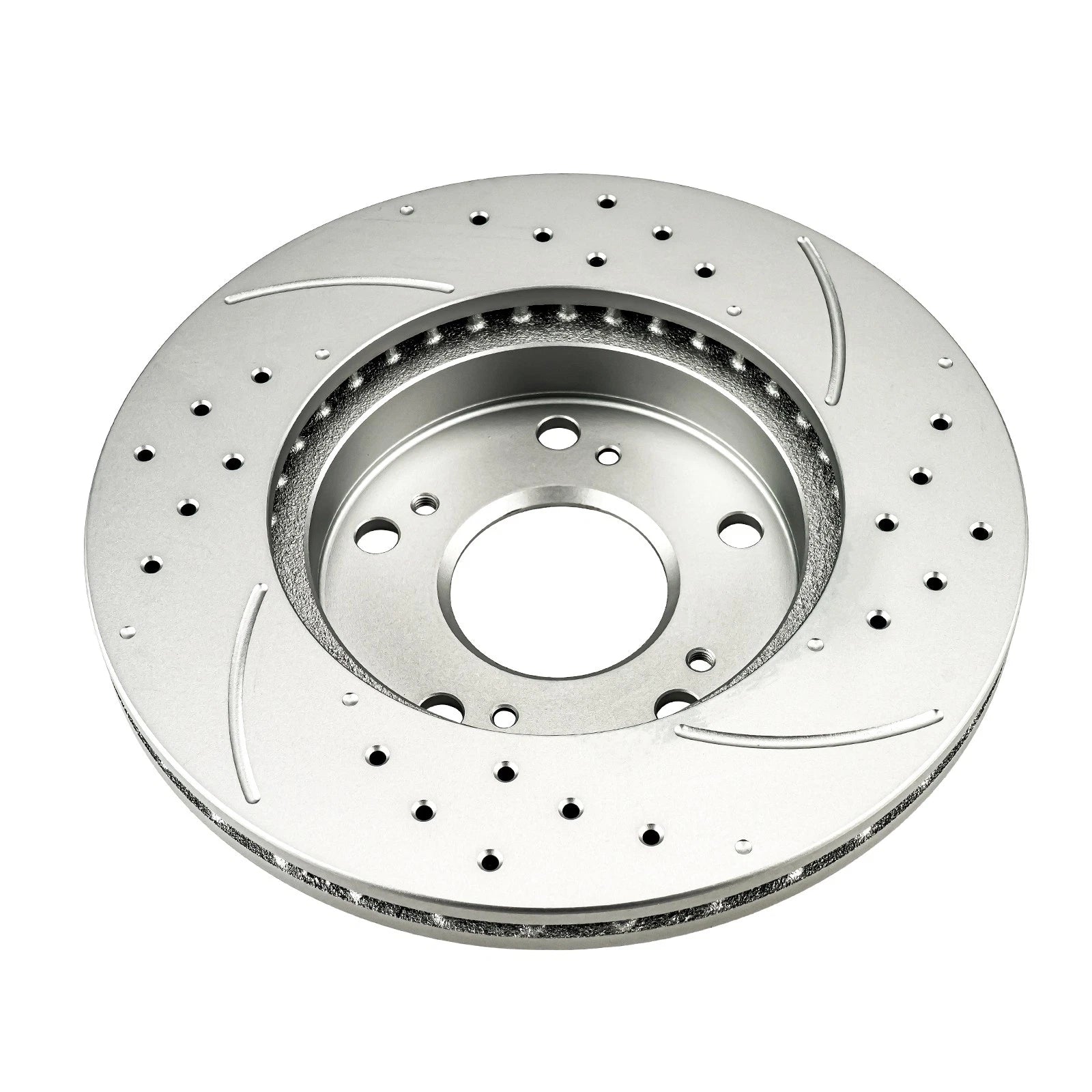Front Drilled Slotted Brake Rotors for Honda Civic (2006–2011)