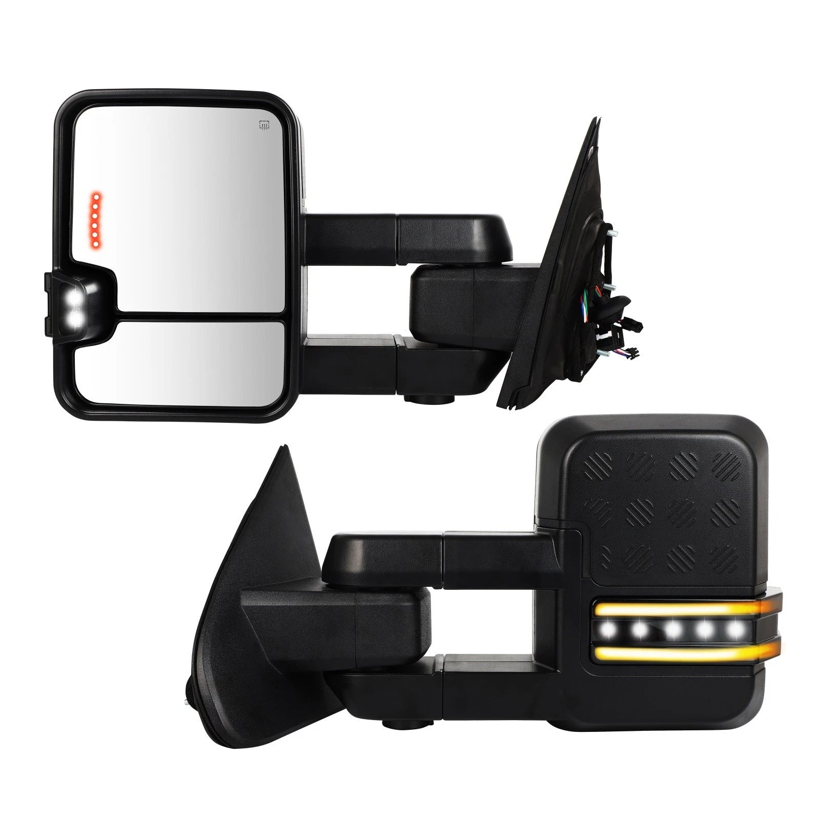 Power Heated Tow Mirrors for Chevy Silverado GMC Sierra (2014–2018)
