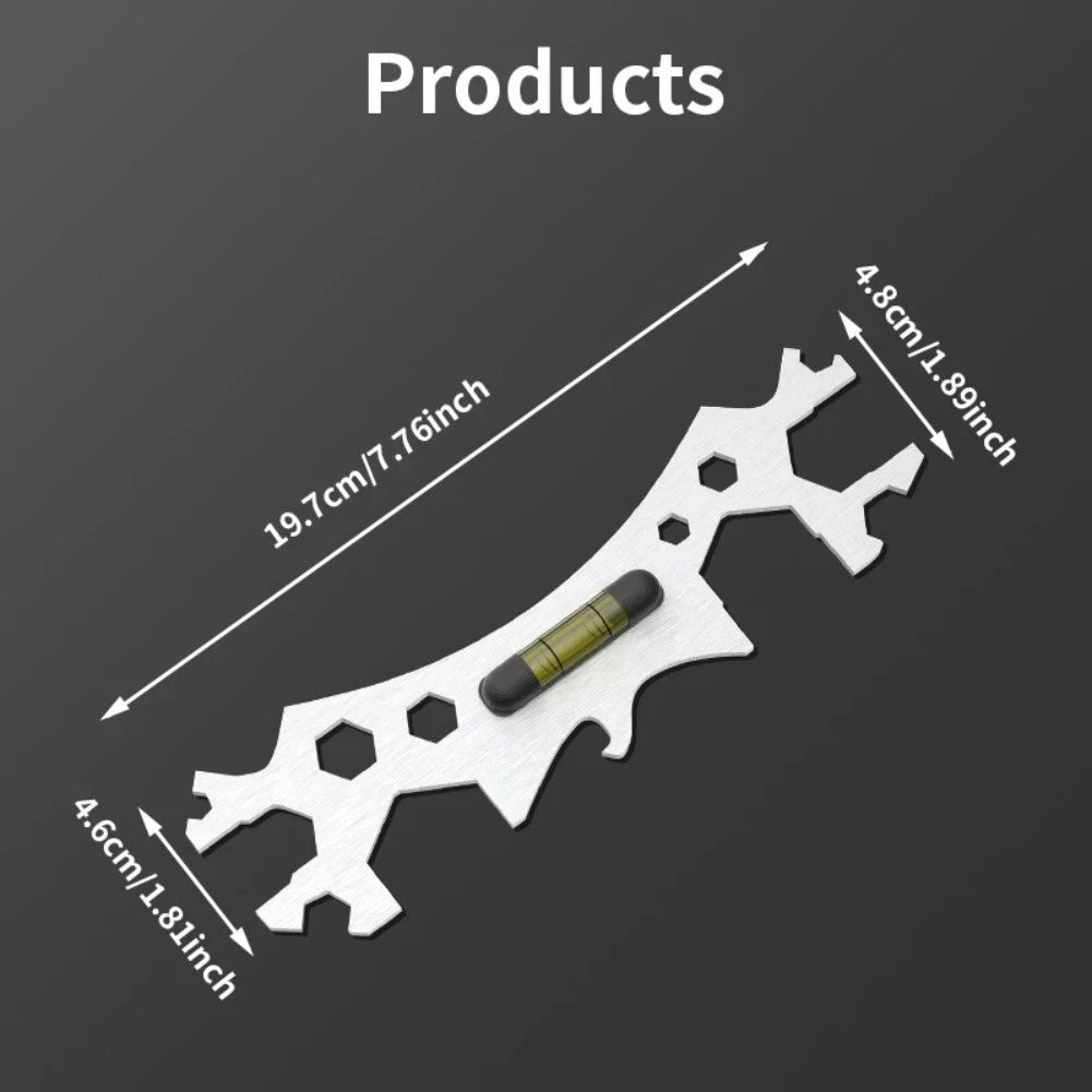 Shower Tool Wrench with Level for Water Valves and Fixtures