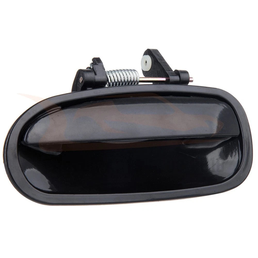 Door Handle for Honda Civic (1996-2000) Black Exterior Rear Left