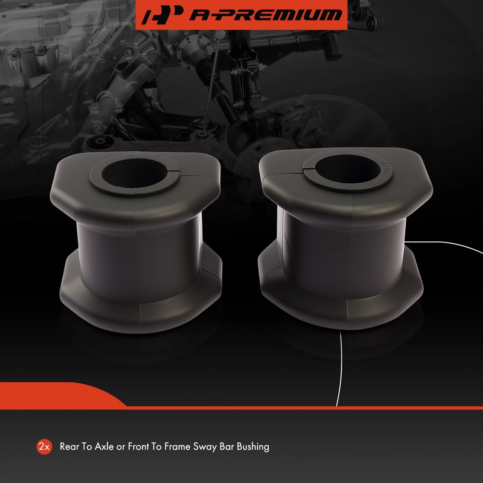 2X Sway Bar Bushing for Ford Mustang (2007-2011)
