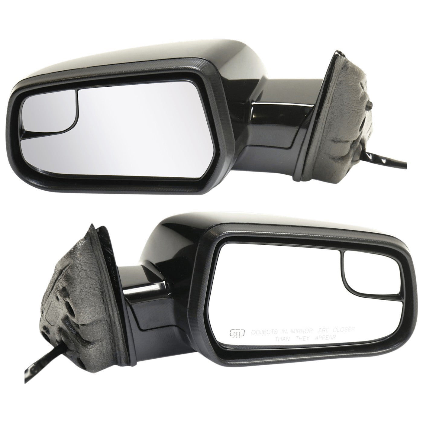 Set of 2 Heated Mirrors for Chevy GMC
