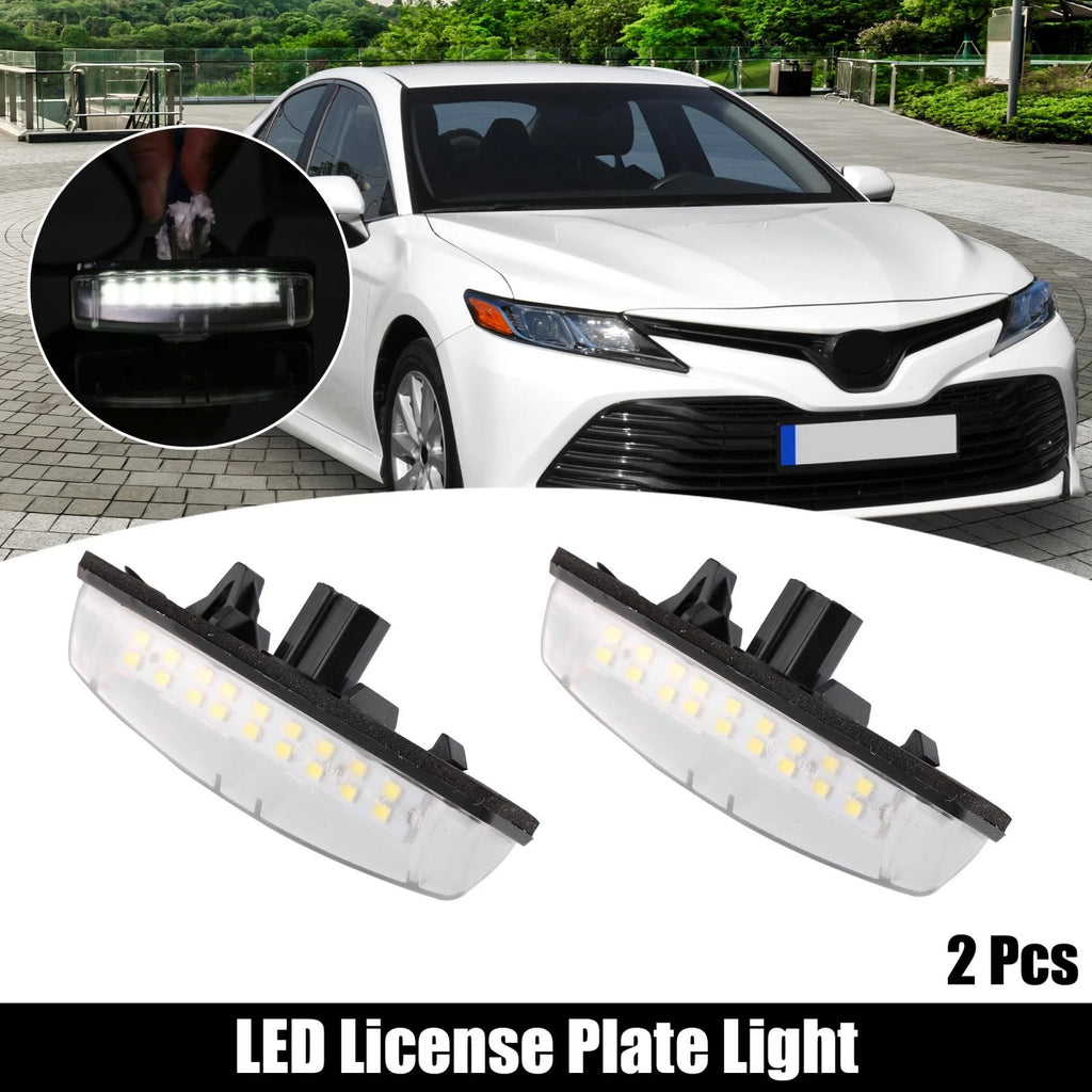 2X LED License Plate Light for Lexus IS ES GS RX (2014–2021)