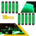 AUXITO LED Green Rock Lights for Jeep (Offroad UTV ATV Boat)