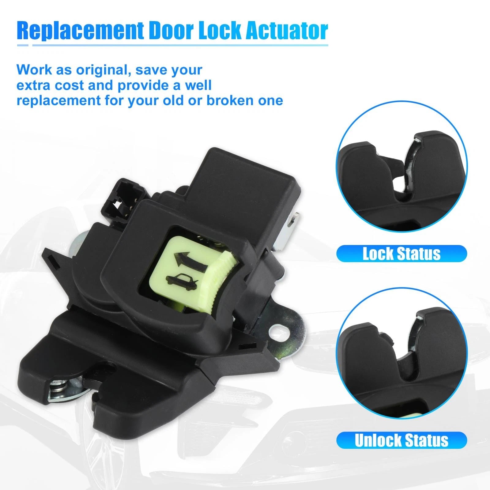 Trunk Latch Lock Actuator 81230-A7030 for Kia Forte Koup (2014–2020)
