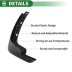 Set of 4 Mud Flaps Splash Guards for Nissan Tiida (2011–2015)