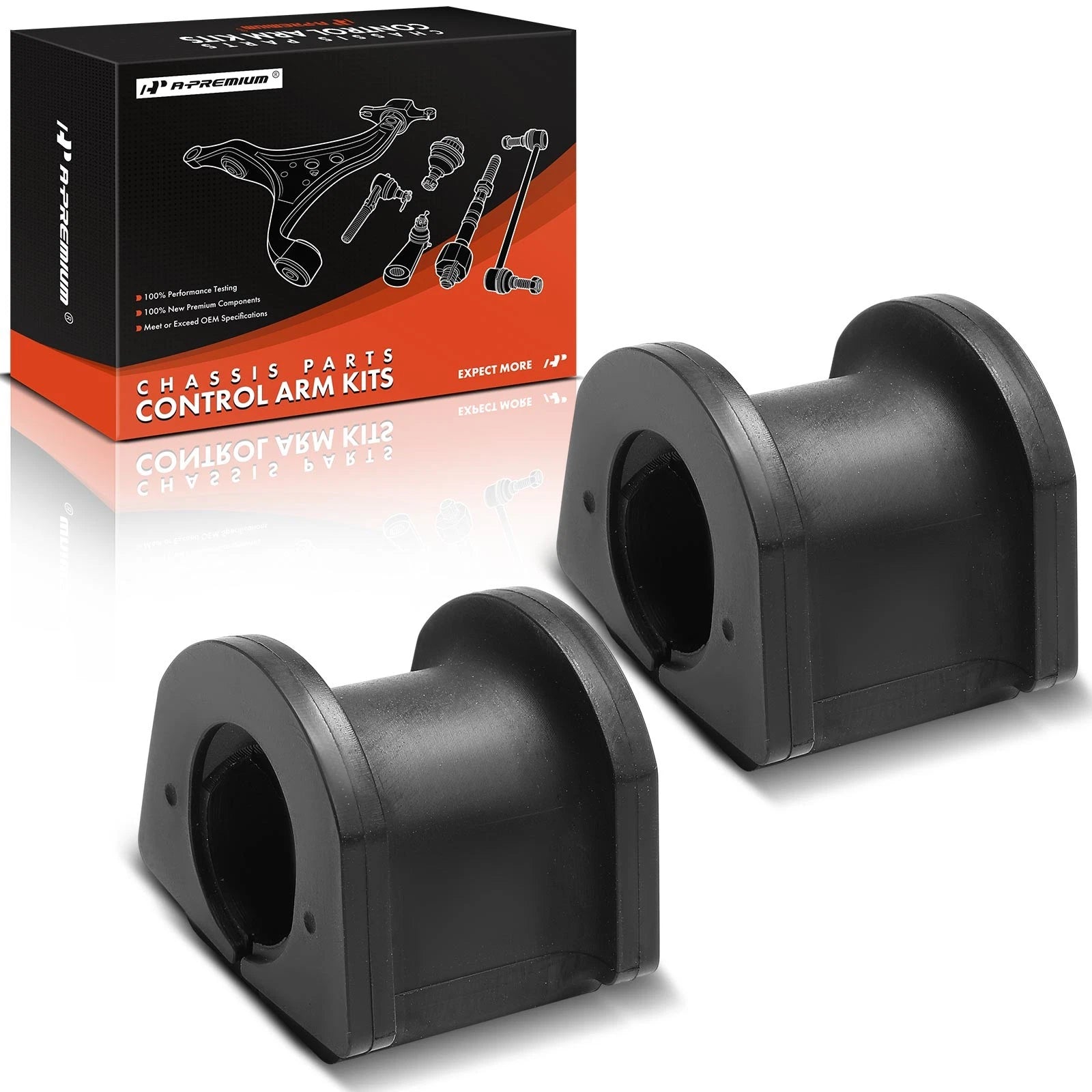 2X Rear Side Sway Bar Bushing for Mitsubishi Montero Sport (2000–2004)