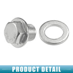 Set of 5 Oil Drain Plugs w/ Gasket No. 9004341041 for Toyota 4Runner (1986–1987)