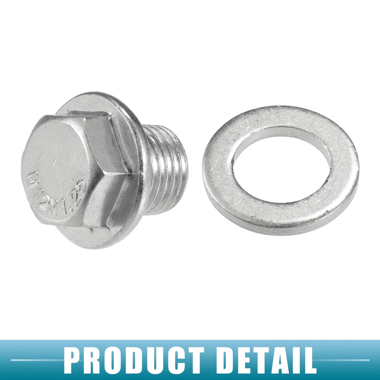 Set of 5 Oil Drain Plugs w/ Gasket No. 9004341041 for Toyota 4Runner (1986–1987)