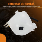 Radiator Coolant Reservoir for Saab 9-3 (2003–2011) with Cap, Sensor, Hose