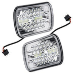 2X 5"x7" LED Headlight H6014/H6054 for Toyota Ford Jeep Nissan