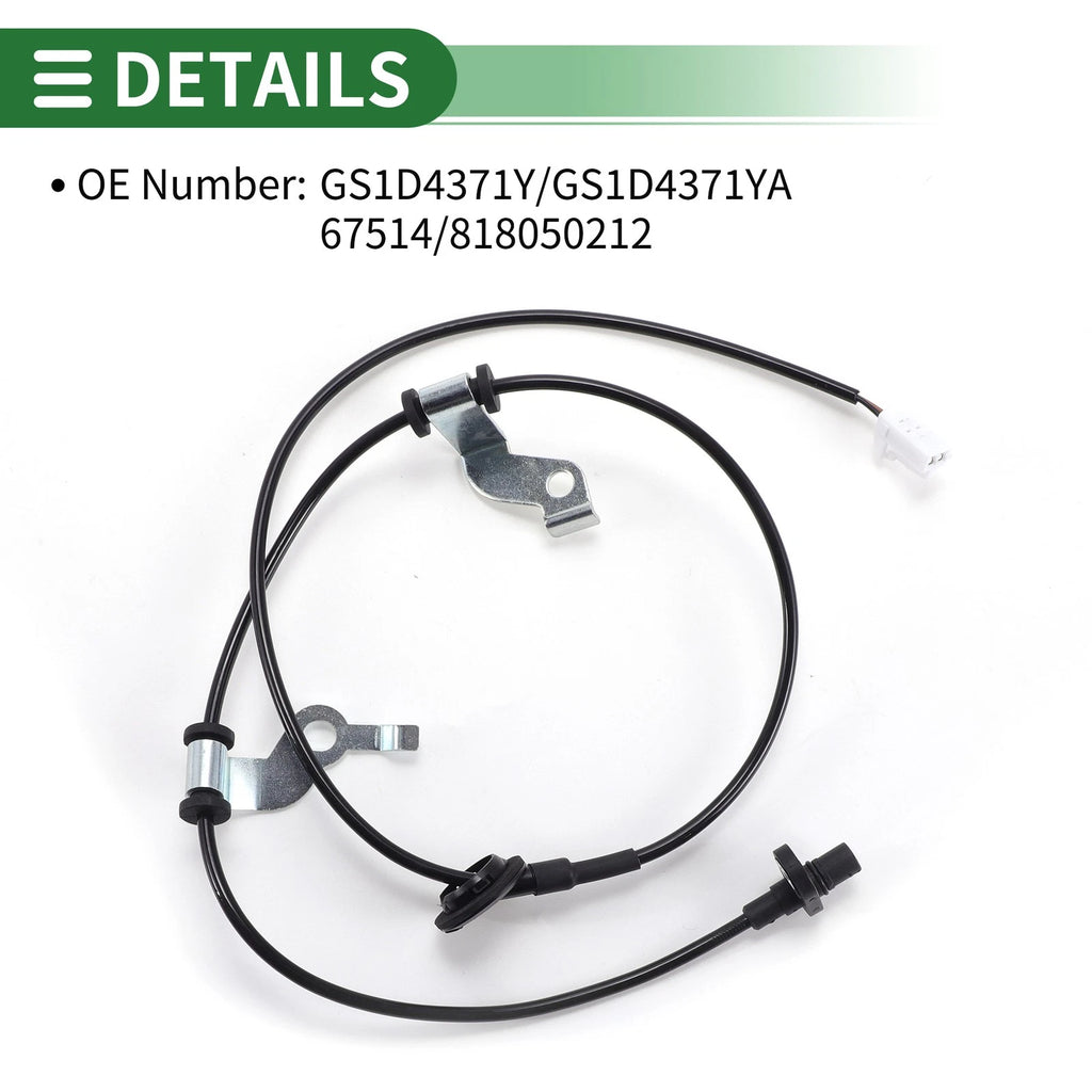ABS Wheel Speed Sensor for Mazda 6 (2008–2011) GS1D4371Y/GS1D4371YA