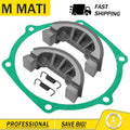 Brake Shoes with Gasket Kit for John Deere 750, 770, 790 (M805735, M803177)