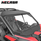 Front Glass Windshield w/ Wiper for Can-Am Maverick X3 DS/RC (2017–Present)