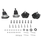 Set of 4 Front Upper & Lower Ball Joints for Chevrolet S10 GMC Jimmy (1995–2005)