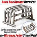 304 Stainless Steel Burn Basket for Wiseway Pellet Stove