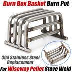 304 Stainless Steel Burn Basket for Wiseway Pellet Stove