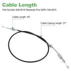 Clutch Cable 946-0916 for ACE, Huskee, MTD Gold, Ranch King, Statesman, Wizard