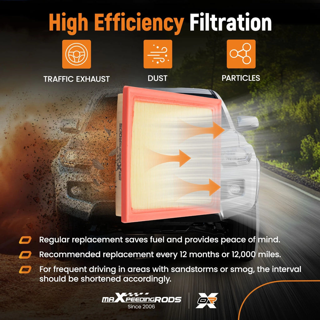 Air Filter for Subaru Impreza Crosstrek H4-2.5L (2021–2025) 33-5064 AF5293 WAF5293