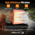 Air Filter for Subaru Impreza Crosstrek H4-2.5L (2021–2025) 33-5064 AF5293 WAF5293