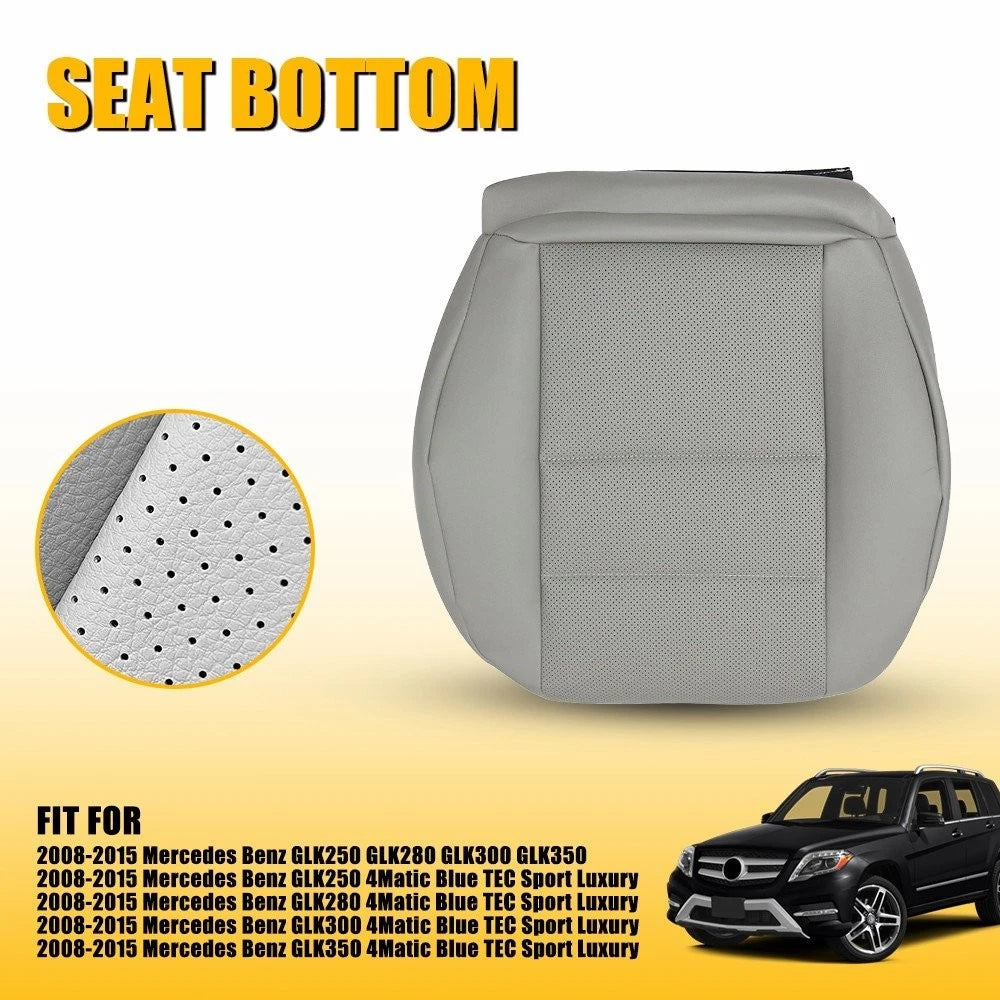 Driver Bottom Leather Seat Cover for Mercedes Benz GLK250/280/300/350 (2008–2014)