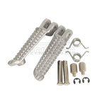 Driver Foot Pegs Footrests for Yamaha YZF-R1 (1998–2025), YZF-R6 (1999–2020), R6S (2003–2008)