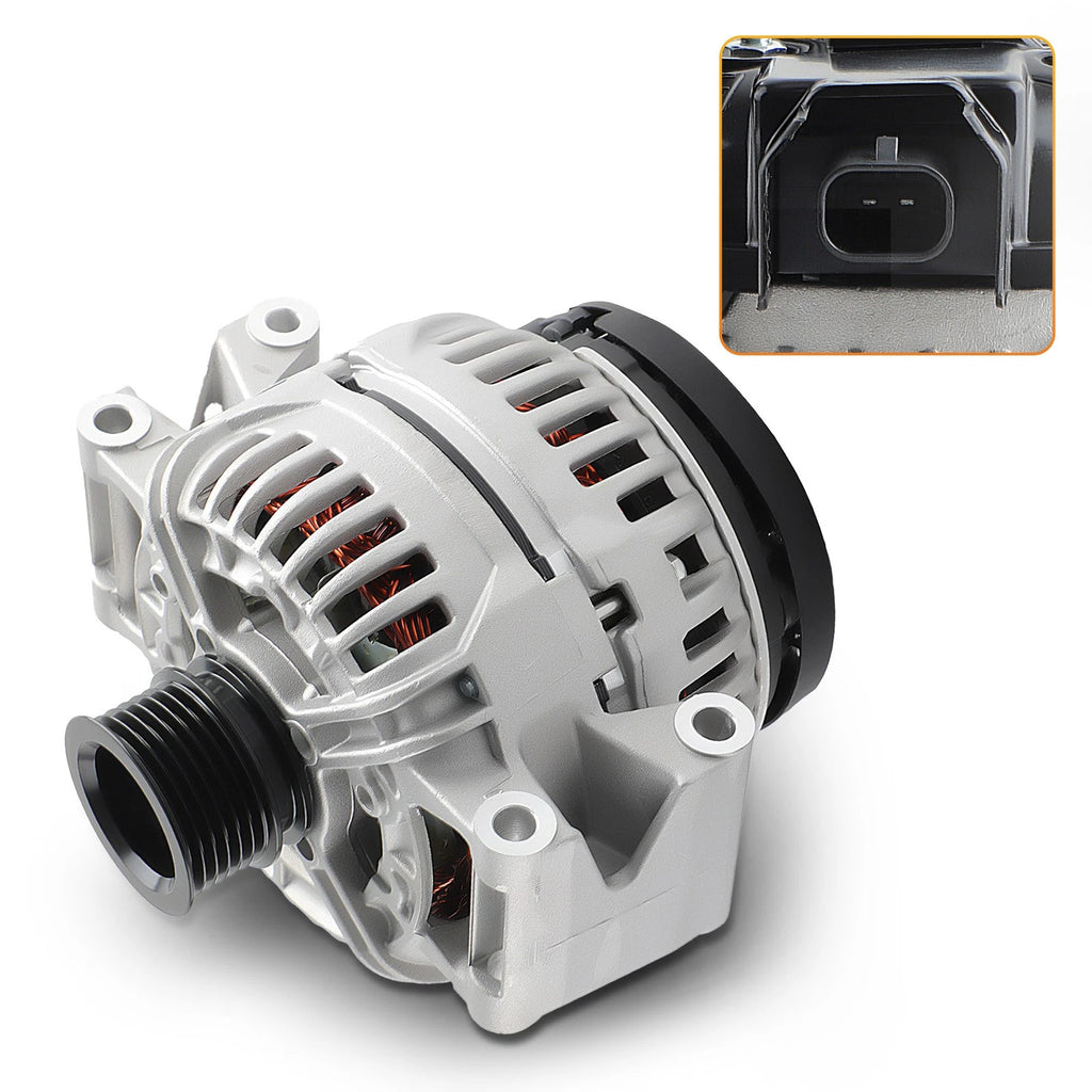 Alternator for Mercedes-Benz C300, GLK350 (2009-2012) 150 Amp 12 Volt
